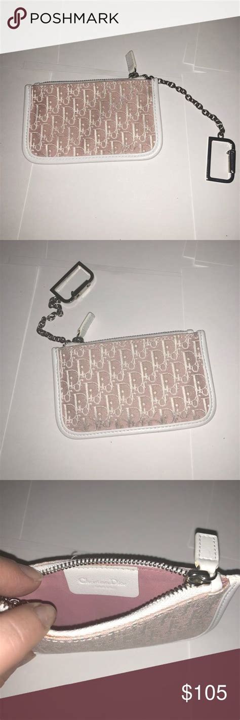 dior key card holder|christian Dior keychain wallet.